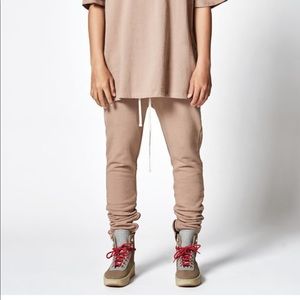 NWT FOG Essentials x PacSun Drawstring Pants